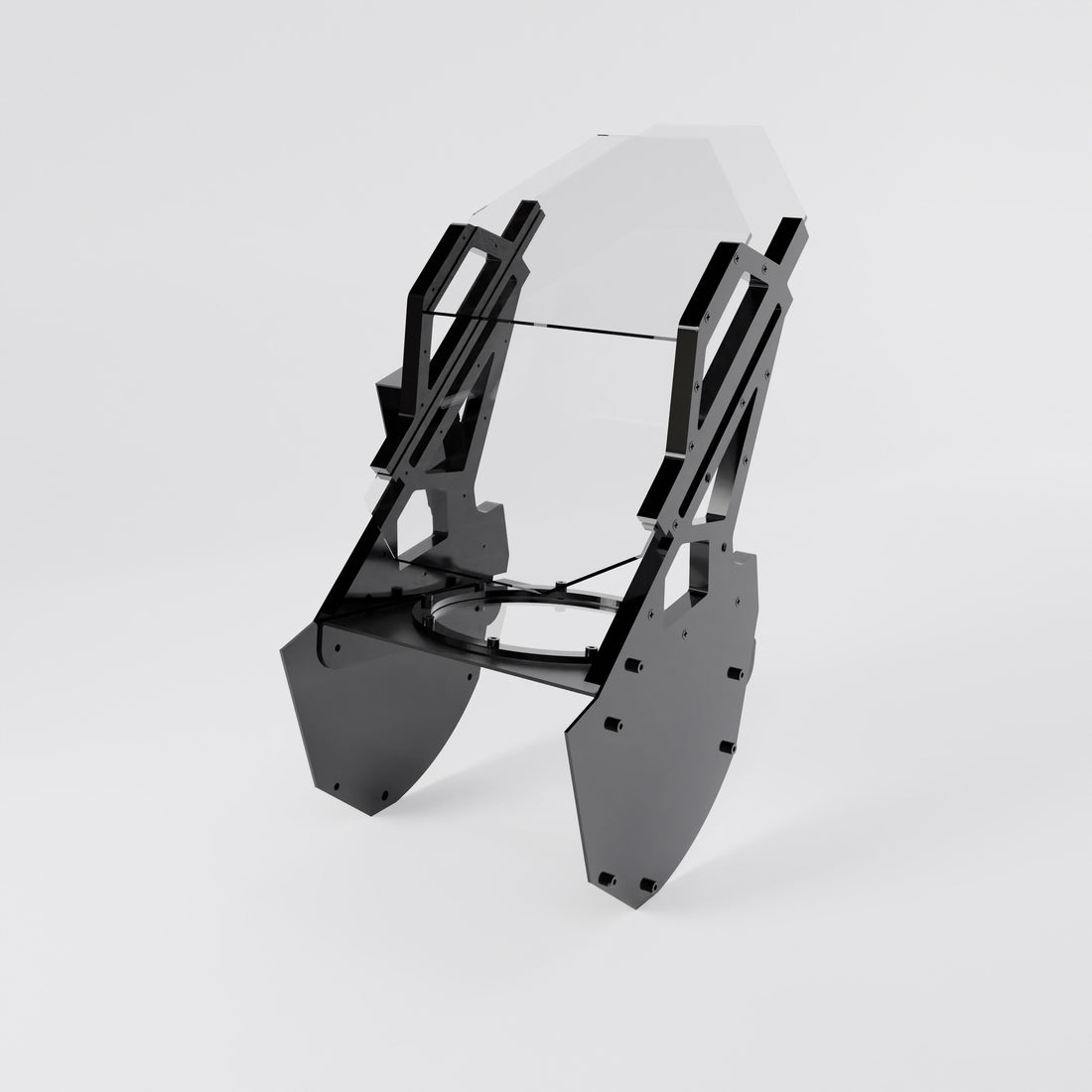 Head-Up Display, F/A-18C Hornet cockpit replica – view 1