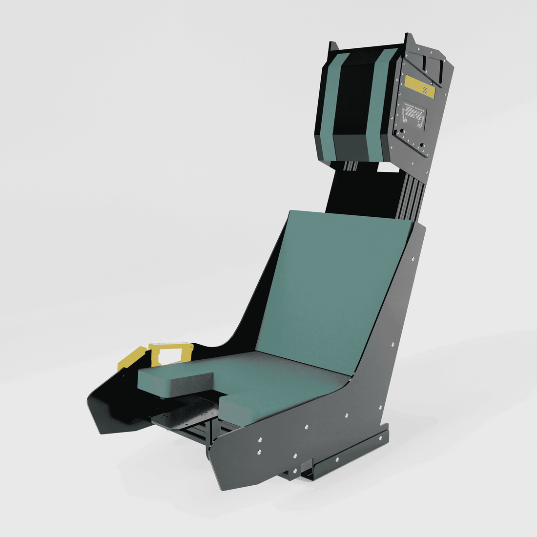 Ejection Seat, F/A-18C Hornet cockpit replica – view 1