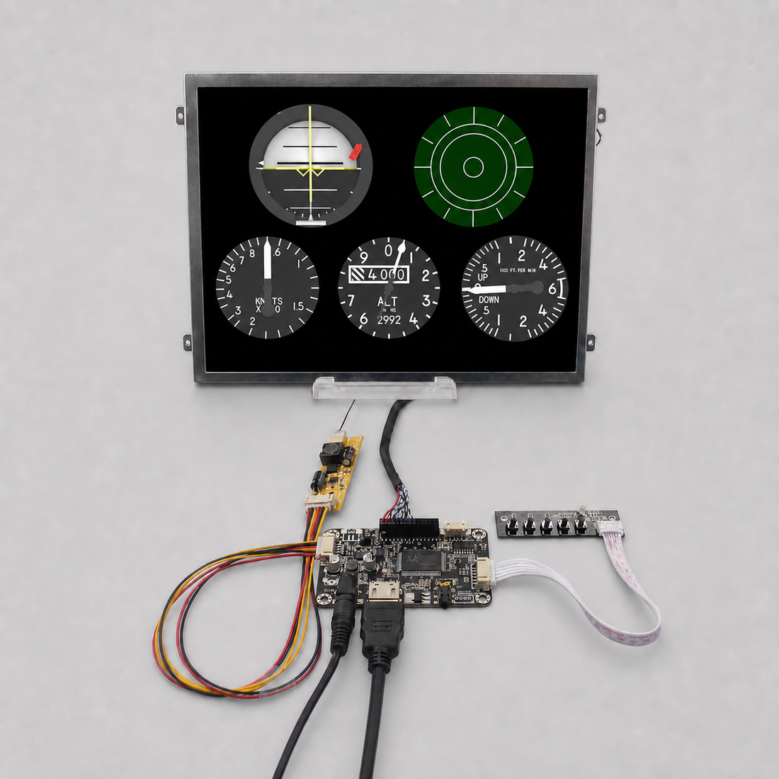 F/A-18C MIP Five-Instrument Display Kit